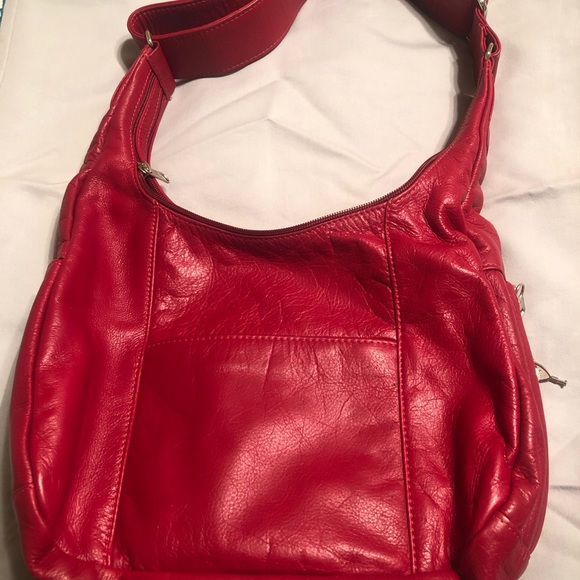 NEW Colorado Red leather conceal/ carry handbag - Picture 3 of 8